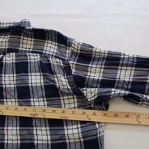 KA Knights Apparel Auburn University Men’s Blue Cotton Plaid Shirt Long Sleeve L image 11