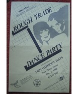 ROUGH TRADE 1982 Flyer Poster CKLC Carol Pope Kingston Men Without Hats ... - £15.46 GBP