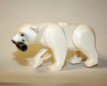 Building Block Polar Bear Animal Minifigure Custom - $6.00