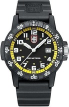 Luminox Leatherback SEA Turtle Giant Outdoor Watch 44 mm Black White Yellow - $344.95