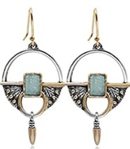 Dangle Earrings for Women-Girls Boho Jewelry Waterdrop Earrings Free Gift Box - £7.47 GBP