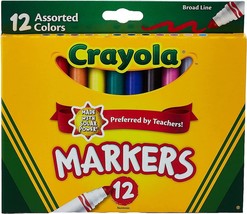 Crayola Assorted Broad Line Markers 1 Pack of 24 Piece - $2,821.44 MXN