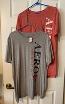 AERO Aeropostale Northeast Div NY Men&#39;s T Shirt Pick Grey or Red Size XL... - $12.98
