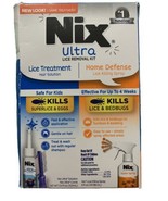 Nix Lice Removal Kit Removes Super Lice &amp; Eggs Solution Comb &amp; Control S... - $374.05 MXN