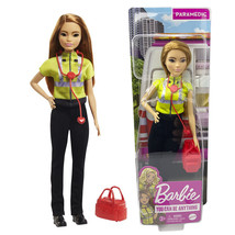 New Barbie Mattel You Can Be Anything Paramedic Career Doll With Stethoscope 12&quot; - £8.92 GBP