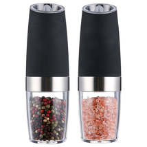 Gravity Electric Salt  Pepper Grinder Set with Adjustable Coarseness - £17.54 GBP+