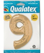 Qualatex &quot;Number 9&quot;(or 6)  34&quot;  Foil Balloon - £5.16 GBP