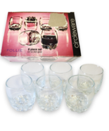 Circleware Shot Glasses 6-Piece Set, 2 Oz, Art Deco Design, Original Box - £9.46 GBP