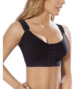 SHAPERX Women‘s Post-Surgery Front Closure Brassiere Sports Bra, Black, XL - £12.22 GBP