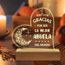 Gifts For Grandma In Spanish, Regalos Para Abuela Acrylic Night Light, S... - £25.17 GBP