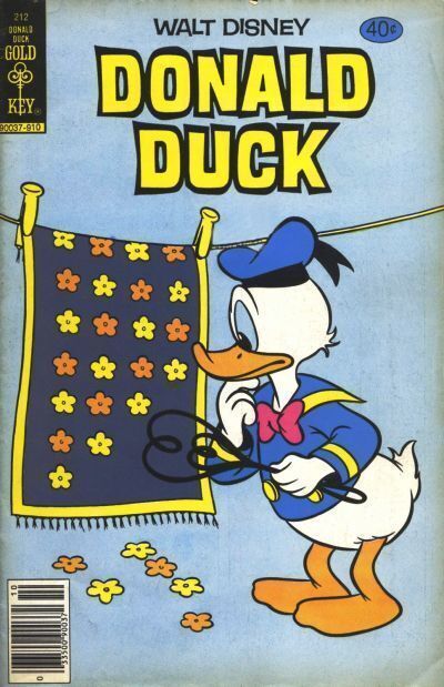 DONALD DUCK #212 - OCT 1979 DELL, FN- 5.5 COMIC NICE! - $3.47