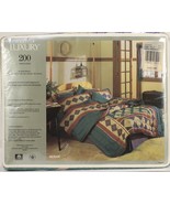 Touch of Luxury TWIN Flat Sheet MOSAIC Pattern USA MADE 200 Thread Count... - $18.80