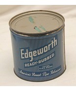 Edgeworth Blue Tobacco Tin Can Ready Rubbed Larus Richmond VA Vintage Empty - £15.57 GBP