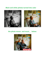 Old Black white photos/Image turned into color, to 5s video, Image proce... - $20.81 CAD+