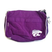 Alan Stuart NCAA Kansas State Wildcats Messenger Style Bag Roomy Purple 15&quot;x12&quot; - £14.83 GBP
