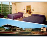 Divine Gardens Inn Motel Dual View Turlock California CA UNP Chrome Post... - $3.91