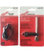 Milwaukee 48-66-3280 Chuck Key and 48-66-4040 Holder - Bundle 2 Items - £50.35 GBP