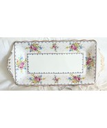 Vintage Royal Albert Petit Point Bone China Sandwich Tray Creamer + Sugar - $33.83 CAD