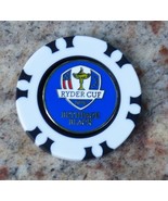 Ryder Cup 2025 Blackpage Black - White Poker Chip with removable RC Ball... - $254.61 MXN
