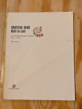 Grateful Dead Built To Last 25th Anniversary Album 1965 1990 Book Jamie Jensen - £9.58 GBP