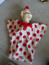 Small Vintage Bozo the Clown Hand Puppet - £14.79 GBP