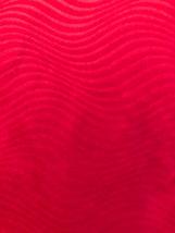 NWT Ladies GREG NORMAN Hot Pink Wave Embossed Sleeveless Golf Shirt - size L image 2