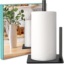 Paper Towel Holder Countertop Kitchen Paper Towels Holder Stand Black Paper - £9.16 GBP