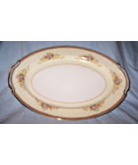 HTF Noritake &quot;Rose pattern&quot; 14-inch Platter-Japan-red, gold floral-RO6 - £35.39 GBP