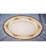 HTF Noritake &quot;Rose pattern&quot; 14-inch Platter-Japan-red, gold floral-RO6 - $52.82 CAD