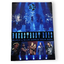 VTG Backstreet Boys Black &amp; Blue World Tour 2001 Concert Program Japan A... - £18.58 GBP