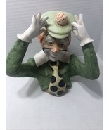 Signed Rare Edward ROHN&#39;S CLOWN DATED 1984 Rohn &quot;Auguste&quot; collection - $17.89 CAD