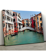 Venice Grand Canal Landscape Abstract Illustration,Canvas Wall Art,Canva... - £28.30 GBP+
