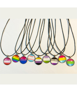 LGBTQ+ Necklace Pride Flags - $9.95