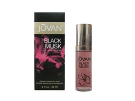 Jovan Black Musk 2.0 oz Cologne Concentrate Spray Box Slightly Damaged by Coty - $9.95