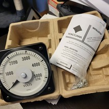 Yokogawa 103021PZ-UL7 AC Volts Panel Meter  0-150 VAC 0-5250 RARE NEW $249 - £190.95 GBP