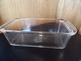 Pyrex 213 Clear Glass Loaf Pan Bread Baking Dish 1.5 QT 8.5x4.5x2.5 USA ... - £6.59 GBP