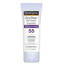 Neutrogena Ultra Sheer Dry-Touch Sunscreen SPF 55 3 oz (Pack of 4) - £60.74 GBP