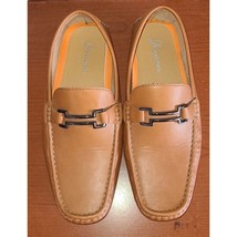 Jousen Malibu Slip-on Shoes Driving Loafers Men&#39;s size 11.5 Cognac Horse Bit Moc - £17.20 GBP