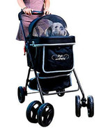 Petique Swift Pet Stroller with Privacy Canopy and Pee Pad Insert - £143.31 GBP