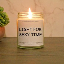 Light For Sexy Time Candle | Gift For Boyfriend | Gifts For Wife | Gift For - £14.60 GBP