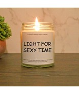 Light For Sexy Time Candle | Gift For Boyfriend | Gifts For Wife | Gift For - $24.99