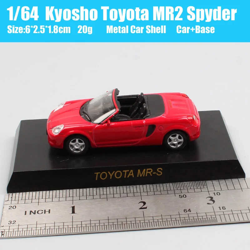 1:64 scale car mini kyosho  MR2 Spyder Diecasts &amp; Toy Vehicles miniature car mod - £83.61 GBP