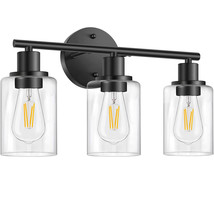 3 Lights Modern Wall Sconce Lighting Bathroom Vanity Light Fixture Over Mirror - £67.22 GBP