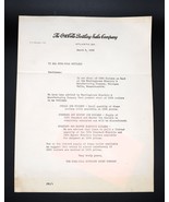 Vtg Coca Cola Coke Rare Ephemera Letter 1934 Cooler Inventory Unusual Su... - $1,397.81 MXN