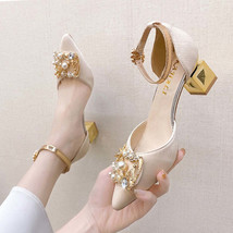 Pearl Square High Heels - £26.34 GBP