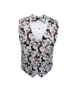 Mickey Mouse Smiling Faces Tuxedo Vest and Bow Tie - £118.70 GBP