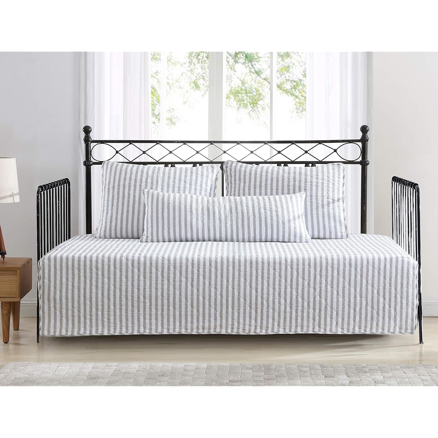 Stone Cottage - Daybed Set, Reversible Cotton Bedding with Matching Shams & Deco