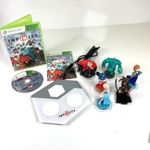 Disney Infinity Xbox 360 Game Disc CIB Pad and Figures Lot Video Game - £13.23 GBP