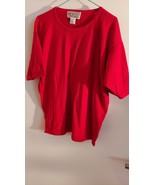 Milano Design Group, size M, red pullover, short sleeves - $10.97 CAD