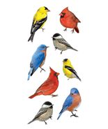 3 Sheets Colorful Birds Stickers Envelope Seals Planner Stickers for Scr... - £5.98 GBP